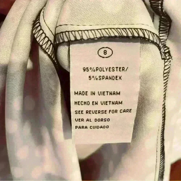 Shelby & Palmer Black and White Polka Dot Midi Dress - Picture 8 of 9